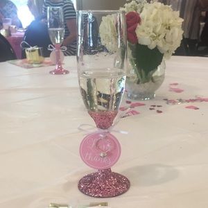 Bridal Shower Champagne Flutes